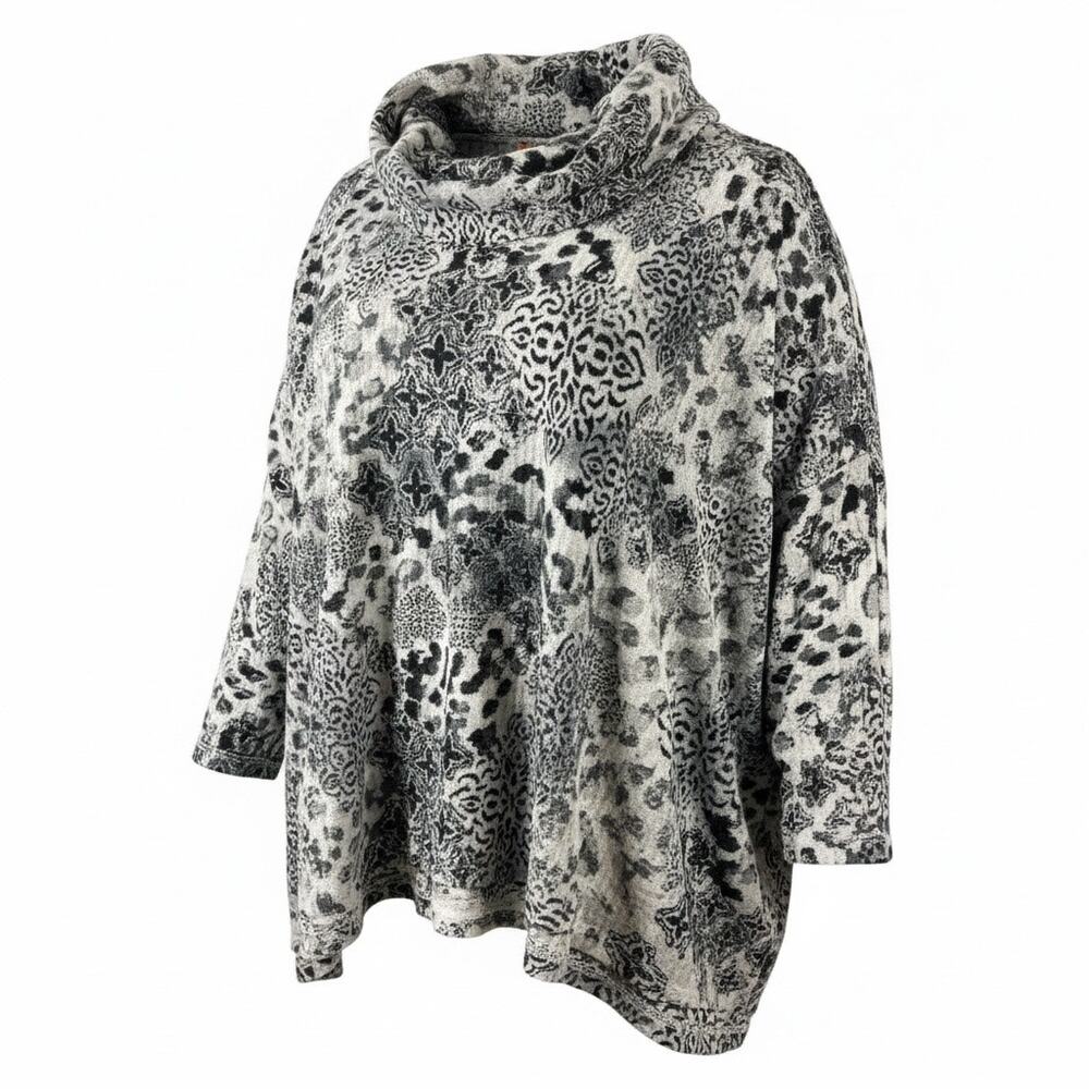 Ruby Rd Women’s Plus Cowl Neck Pullover Blouse Tu… - image 1